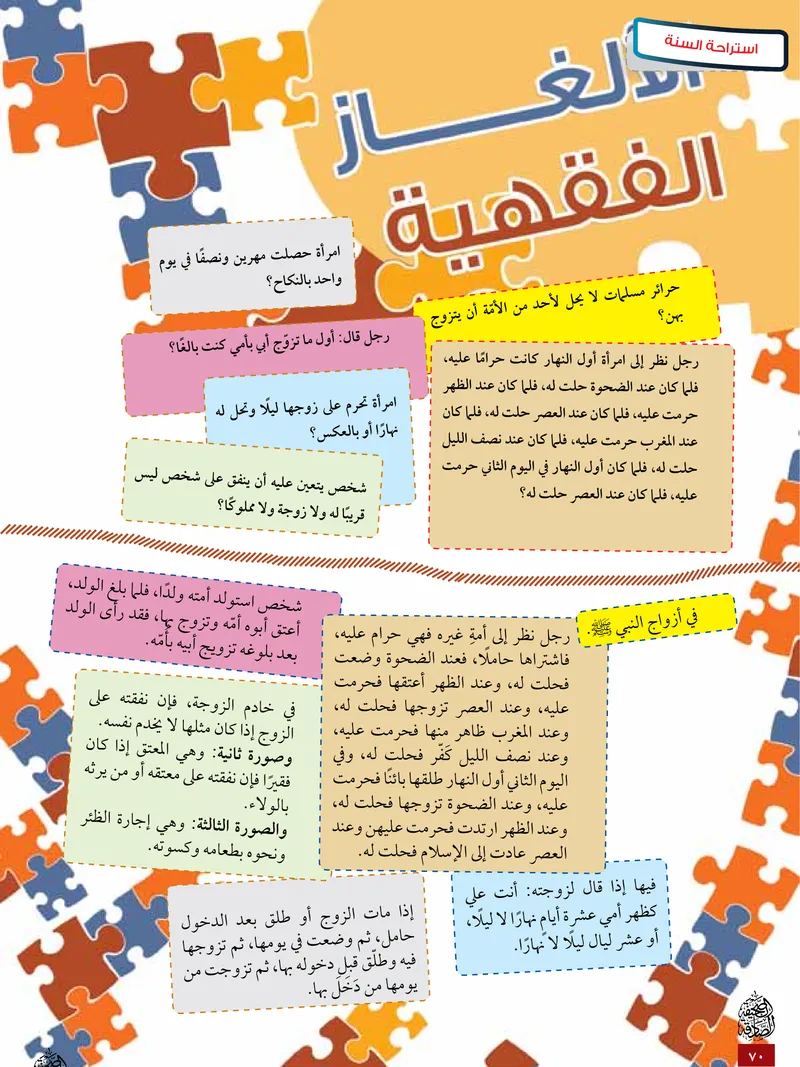 الصحيفة الصادقة، العدد ٥، الصفحة ٧٠ كما طُبعت