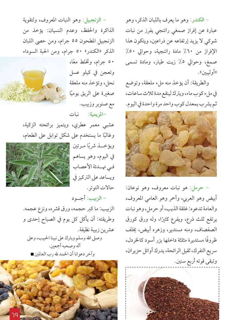 الصحيفة الصادقة، العدد ٨، الصفحة ٦٩ كما طُبعت